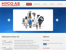 Tablet Screenshot of hyco.no
