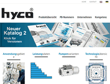 Tablet Screenshot of hyco.de